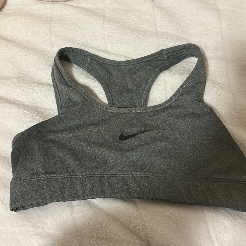 Gray Nike Sports bra! size small!